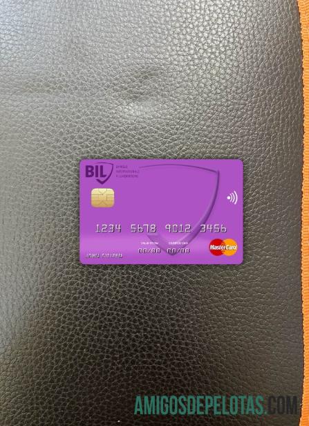 Canadá Internacional Para o Banco da República Centro-Africana Mastercard Photolook FRONT modelo